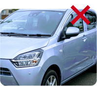 悪い例の撮影イメージ