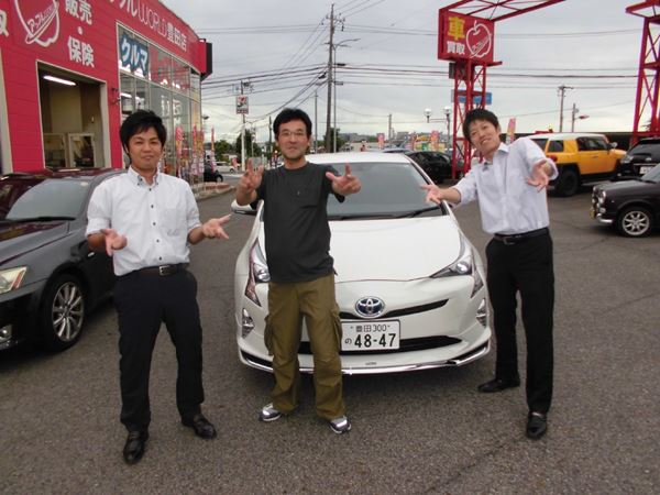 プリウス納車
